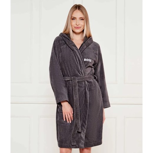 BOSS BLACK Szlafrok PLAIN | Relaxed fit ze sklepu Gomez Fashion Store w kategorii Szlafroki damskie - zdjęcie 185008960