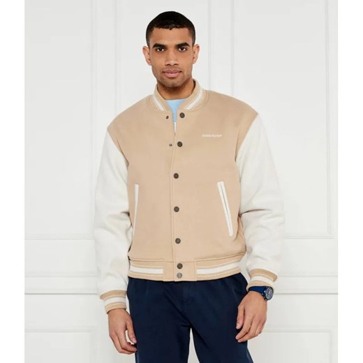 Guess Jeans Kurtka bomber | Regular Fit | z dodatkiem wełny ze sklepu Gomez Fashion Store w kategorii Kurtki męskie - zdjęcie 185008961
