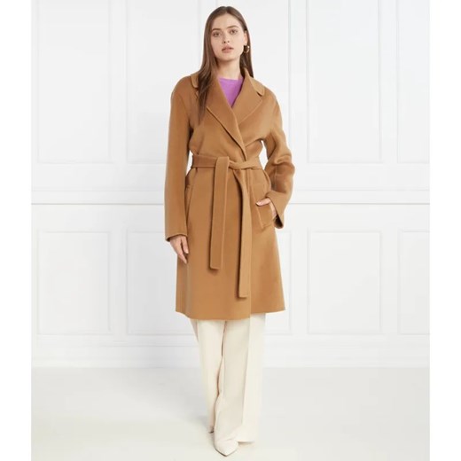 Pinko Wełniany płaszcz ze sklepu Gomez Fashion Store w kategorii Płaszcze damskie - zdjęcie 185008983