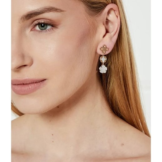 TORY BURCH Kolczyki Kira Clover Linear ze sklepu Gomez Fashion Store w kategorii Kolczyki - zdjęcie 185009084