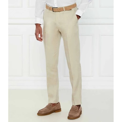 TIGER OF SWEDEN Lniane spodnie | Regular Fit ze sklepu Gomez Fashion Store w kategorii Spodnie męskie - zdjęcie 185009223