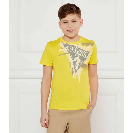 Guess T-shirt | Regular Fit ze sklepu Gomez Fashion Store w kategorii T-shirty chłopięce - zdjęcie 185009250
