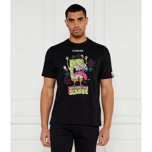 Iceberg T-shirt Iceberg x Spongebob | Regular Fit ze sklepu Gomez Fashion Store w kategorii T-shirty męskie - zdjęcie 185009364