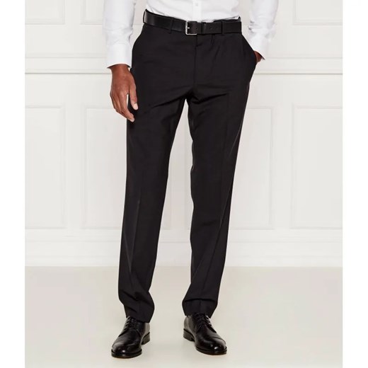 BOSS BLACK Wełniane spodnie H-Lenon-MM-224 | Regular Fit ze sklepu Gomez Fashion Store w kategorii Spodnie męskie - zdjęcie 185009374