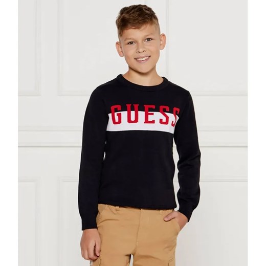 Guess Sweter | Regular Fit ze sklepu Gomez Fashion Store w kategorii Swetry chłopięce - zdjęcie 185009392