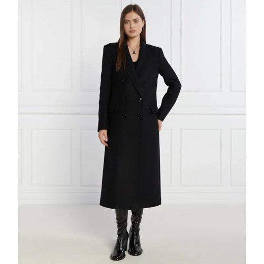 Patrizia Pepe Wełniany płaszcz ze sklepu Gomez Fashion Store w kategorii Płaszcze damskie - zdjęcie 185009422