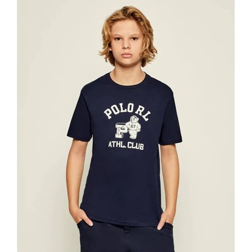 POLO RALPH LAUREN T-shirt | Regular Fit ze sklepu Gomez Fashion Store w kategorii T-shirty chłopięce - zdjęcie 185009430
