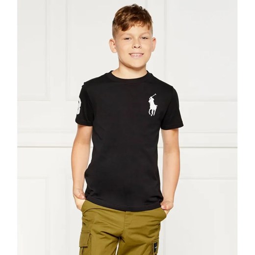 POLO RALPH LAUREN T-shirt | Regular Fit ze sklepu Gomez Fashion Store w kategorii T-shirty chłopięce - zdjęcie 185009470