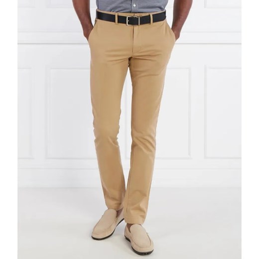 Tommy Hilfiger Spodnie chino | Slim Fit | pima ze sklepu Gomez Fashion Store w kategorii Spodnie męskie - zdjęcie 185009494