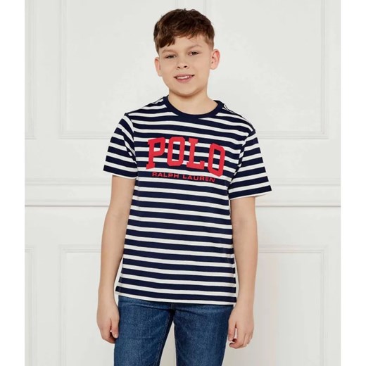 POLO RALPH LAUREN T-shirt | Regular Fit ze sklepu Gomez Fashion Store w kategorii T-shirty chłopięce - zdjęcie 185009512