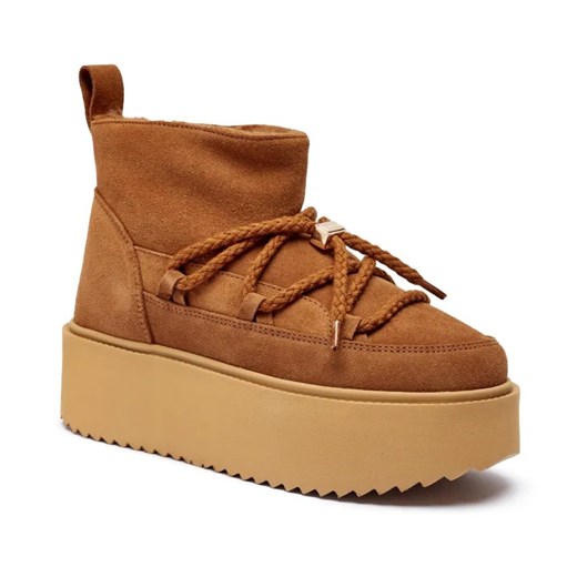 INUIKII Skórzane śniegowce CLASSIC LOW PLATFORM ze sklepu Gomez Fashion Store w kategorii Śniegowce damskie - zdjęcie 185009551