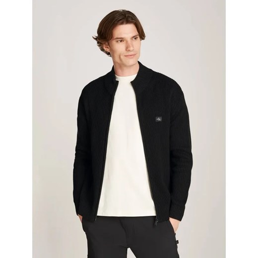 Calvin Klein Jeans Kardigan | Loose fit ze sklepu Gomez Fashion Store w kategorii Swetry męskie - zdjęcie 185009653