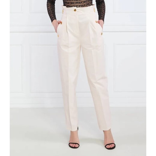 Elisabetta Franchi Spodnie | Regular Fit ze sklepu Gomez Fashion Store w kategorii Spodnie damskie - zdjęcie 185009662