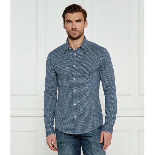 BOSS BLACK Koszula p-roan-kent-c1 | Slim Fit ze sklepu Gomez Fashion Store w kategorii Koszule męskie - zdjęcie 185009721