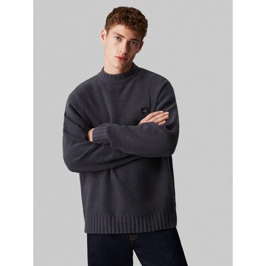 Calvin Klein Jeans Sweter | Loose fit ze sklepu Gomez Fashion Store w kategorii Swetry męskie - zdjęcie 185009722