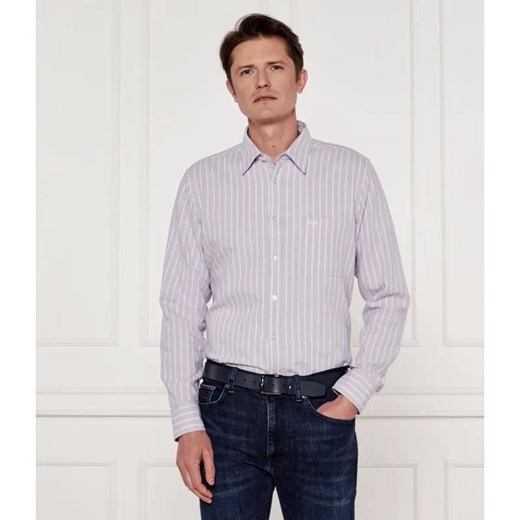 BOSS ORANGE Koszula Relegant_6_M | Regular Fit | z dodatkiem lnu ze sklepu Gomez Fashion Store w kategorii Koszule męskie - zdjęcie 185009732