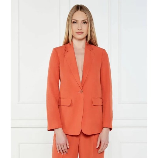 Liu Jo Marynarka | Regular Fit | z dodatkiem lnu ze sklepu Gomez Fashion Store w kategorii Marynarki damskie - zdjęcie 185009803