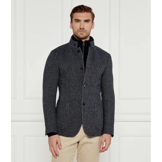 Joop! Wełniana marynarka Hectar | Slim Fit ze sklepu Gomez Fashion Store w kategorii Kurtki męskie - zdjęcie 185009854