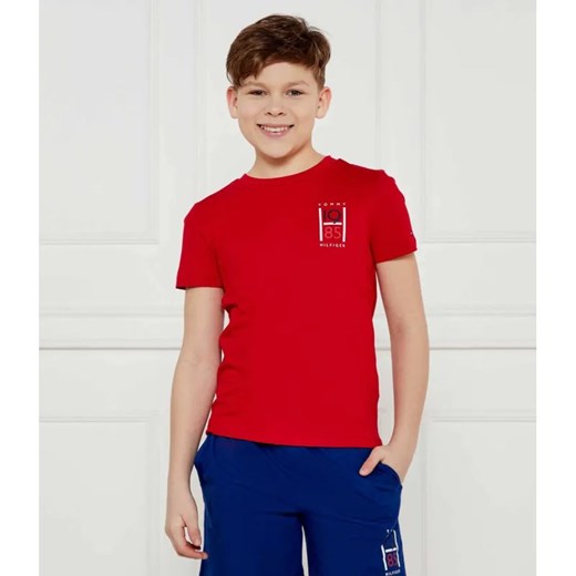 Tommy Hilfiger T-shirt | Regular Fit ze sklepu Gomez Fashion Store w kategorii T-shirty chłopięce - zdjęcie 185009942