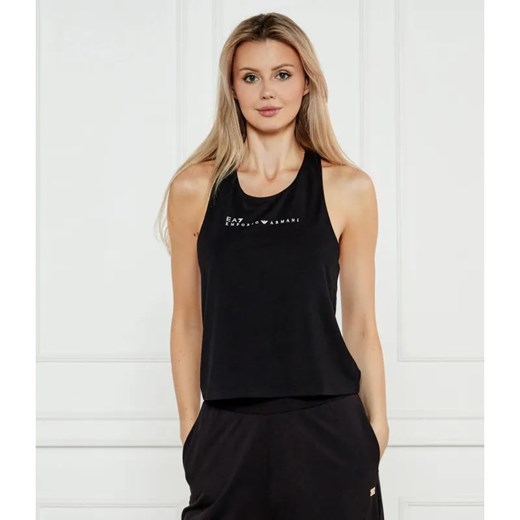 EA7 Top | Regular Fit ze sklepu Gomez Fashion Store w kategorii Bluzki damskie - zdjęcie 185009954