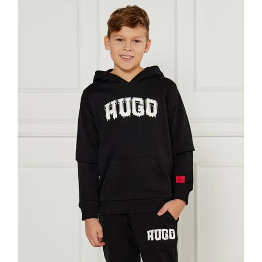 HUGO KIDS Bluza | Regular Fit ze sklepu Gomez Fashion Store w kategorii Bluzy chłopięce - zdjęcie 185010033