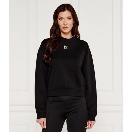 HUGO Bluza DAXANDRIA | Relaxed fit ze sklepu Gomez Fashion Store w kategorii Bluzy damskie - zdjęcie 185010073