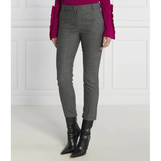 Pinko Spodnie | Regular Fit | z dodatkiem wełny ze sklepu Gomez Fashion Store w kategorii Spodnie damskie - zdjęcie 185010111