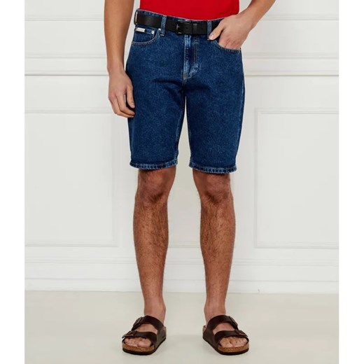 Calvin Klein Jeans Jeansowe szorty | Regular Fit ze sklepu Gomez Fashion Store w kategorii Spodenki męskie - zdjęcie 185010113