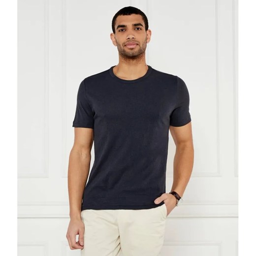 TIGER OF SWEDEN T-shirt OLAF L | Slim Fit | z dodatkiem lnu ze sklepu Gomez Fashion Store w kategorii T-shirty męskie - zdjęcie 185010173
