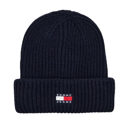 Tommy Jeans Czapka HERITAGE | z dodatkiem wełny ze sklepu Gomez Fashion Store w kategorii Czapki zimowe damskie - zdjęcie 185010213