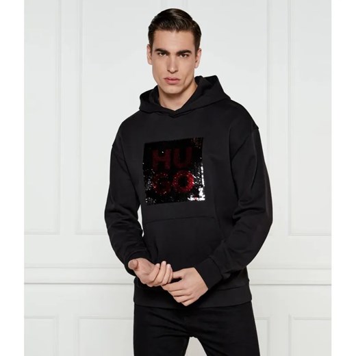 HUGO Bluza Deseqino | Relaxed fit ze sklepu Gomez Fashion Store w kategorii Bluzy męskie - zdjęcie 185010253