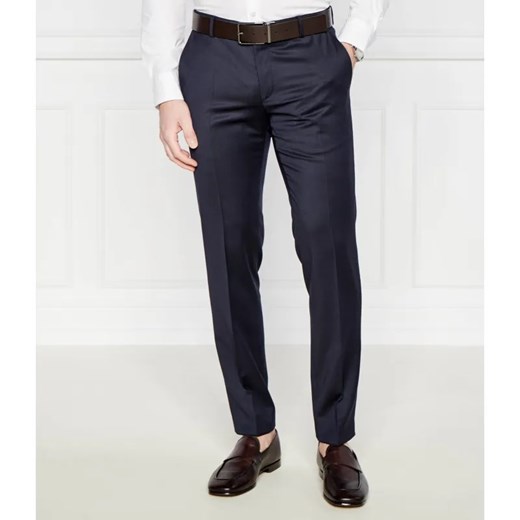 Joop! Wełniane spodnie Blayr | Slim Fit ze sklepu Gomez Fashion Store w kategorii Spodnie męskie - zdjęcie 185010261