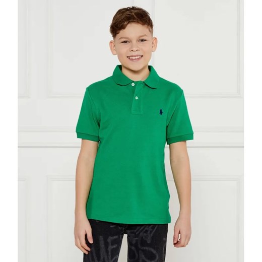 POLO RALPH LAUREN Polo | Slim Fit | pique ze sklepu Gomez Fashion Store w kategorii T-shirty chłopięce - zdjęcie 185010333