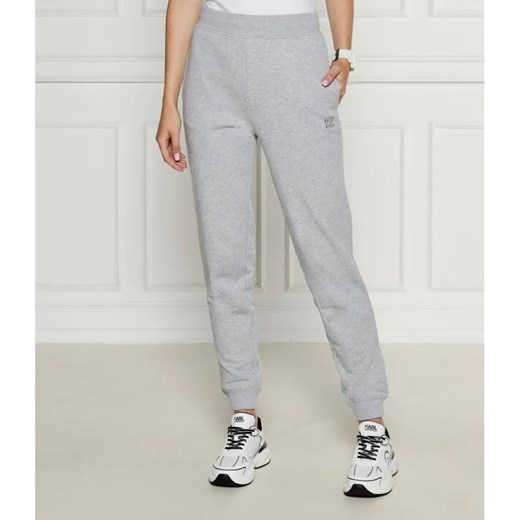 HUGO Spodnie dresowe Nelfinia | Regular Fit ze sklepu Gomez Fashion Store w kategorii Spodnie damskie - zdjęcie 185010401