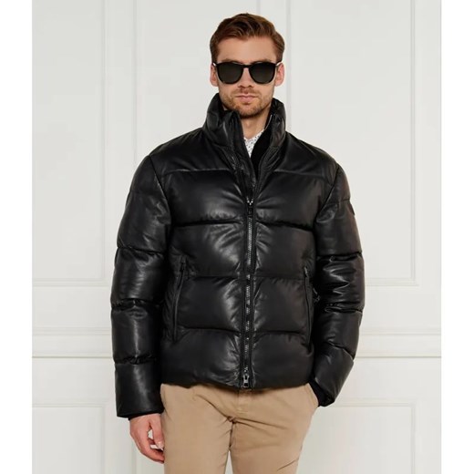 Joop! Skórzana kurtka Loman | Loose fit ze sklepu Gomez Fashion Store w kategorii Kurtki męskie - zdjęcie 185010441