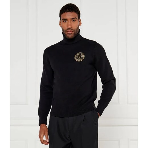 Versace Jeans Couture Golf | Regular Fit | z dodatkiem kaszmiru ze sklepu Gomez Fashion Store w kategorii Swetry męskie - zdjęcie 185010502