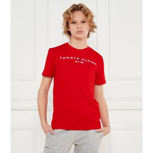 Tommy Hilfiger T-shirt | Regular Fit ze sklepu Gomez Fashion Store w kategorii T-shirty chłopięce - zdjęcie 185010573