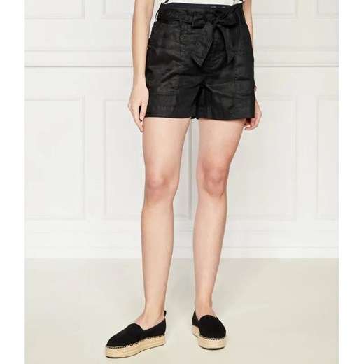 LAUREN RALPH LAUREN Lniane szorty DAVIANA | Regular Fit ze sklepu Gomez Fashion Store w kategorii Szorty - zdjęcie 185010581