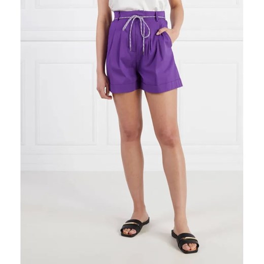 Patrizia Pepe Szorty | Loose fit | high waist ze sklepu Gomez Fashion Store w kategorii Szorty - zdjęcie 185010591