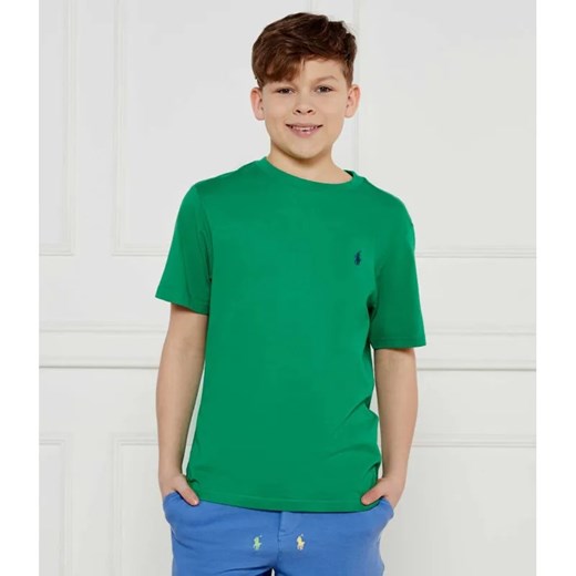 POLO RALPH LAUREN T-shirt | Regular Fit ze sklepu Gomez Fashion Store w kategorii T-shirty chłopięce - zdjęcie 185010691