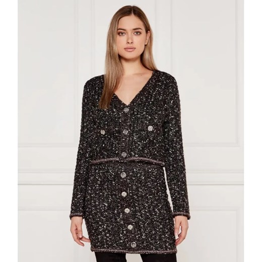 Pinko Kardigan FIASCHETTERIA | Regular Fit ze sklepu Gomez Fashion Store w kategorii Swetry damskie - zdjęcie 185010841