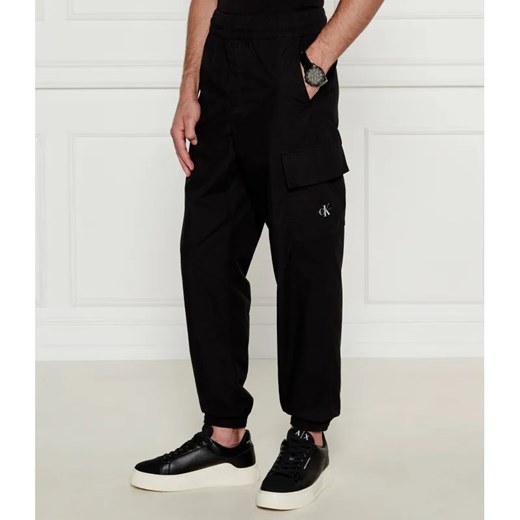 Calvin Klein Jeans Spodnie jogger | Regular Fit ze sklepu Gomez Fashion Store w kategorii Spodnie męskie - zdjęcie 185010903