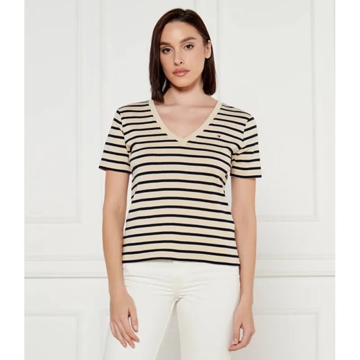 Tommy Hilfiger T-shirt CODY | Slim Fit ze sklepu Gomez Fashion Store w kategorii Bluzki damskie - zdjęcie 185010952