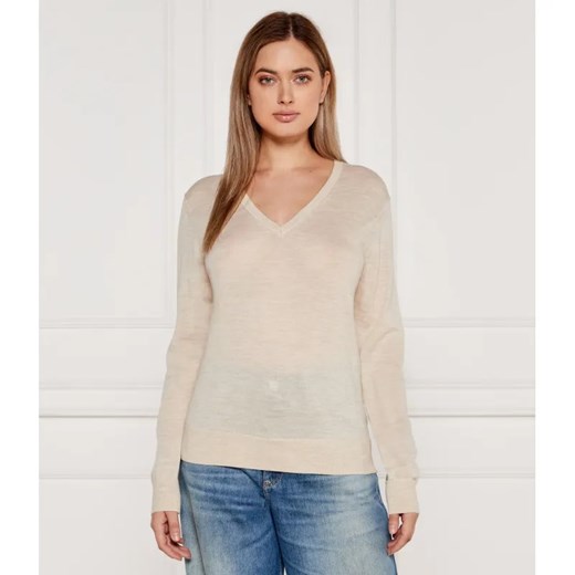 Tommy Hilfiger Wełniany sweter | Regular Fit ze sklepu Gomez Fashion Store w kategorii Swetry damskie - zdjęcie 185010972
