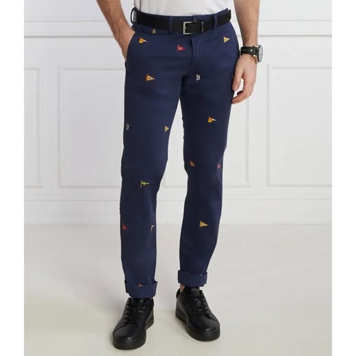 POLO RALPH LAUREN Spodnie chino | Slim Fit | stretch ze sklepu Gomez Fashion Store w kategorii Spodnie męskie - zdjęcie 185011003