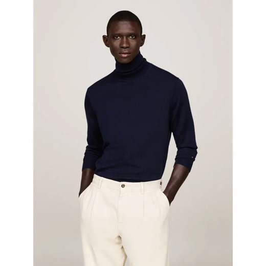 Tommy Hilfiger Wełniany golf | Regular Fit ze sklepu Gomez Fashion Store w kategorii Swetry męskie - zdjęcie 185011053