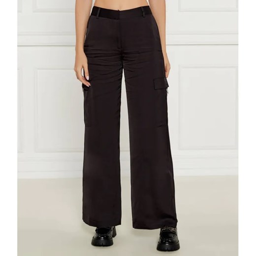 Karl Lagerfeld Spodnie | Loose fit ze sklepu Gomez Fashion Store w kategorii Spodnie damskie - zdjęcie 185011144