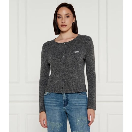 Liu Jo Kardigan | Regular Fit | z dodatkiem wełny ze sklepu Gomez Fashion Store w kategorii Swetry damskie - zdjęcie 185011184