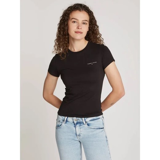 Tommy Jeans T-shirt | Slim Fit ze sklepu Gomez Fashion Store w kategorii Bluzki damskie - zdjęcie 185011251