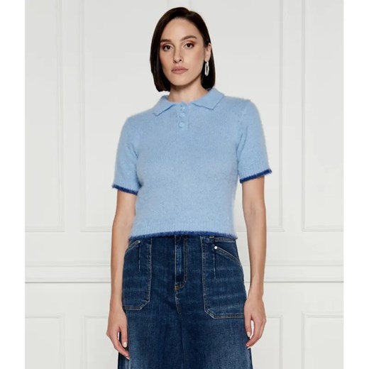 Pinko Sweter biotipo | Regular Fit | z dodatkiem wełny ze sklepu Gomez Fashion Store w kategorii Swetry damskie - zdjęcie 185011261